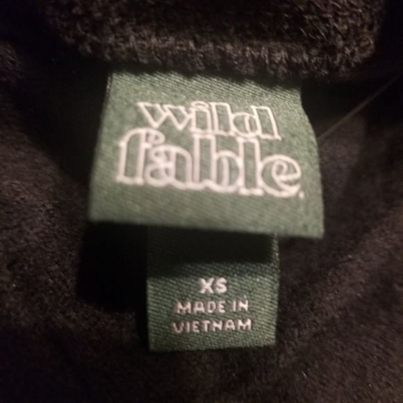 Wild Fable cozy Boxy top black size XS - Picture 8 of 9